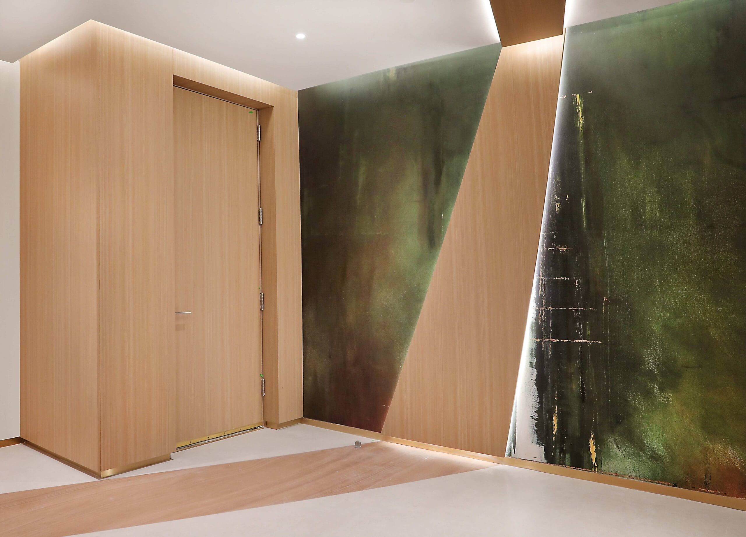 architectural coatings​ wall completed