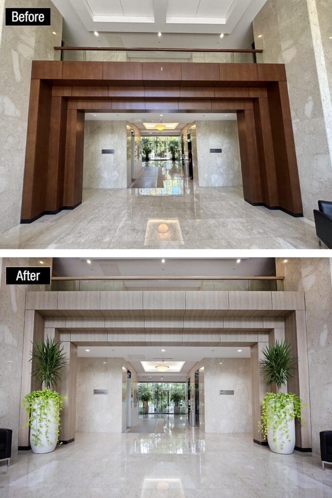 Radice Corporate Center - Value-Engineered Lobby Renovation