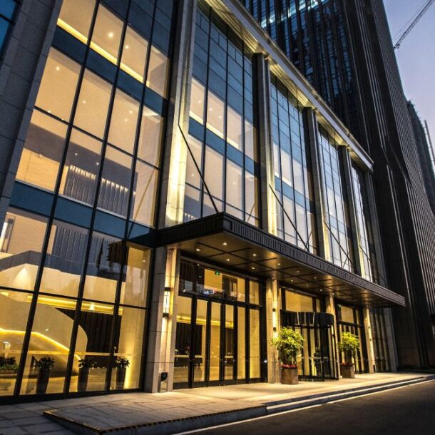 Sanford FL office with 3M Commercial Window Film installed for sun control.